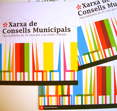 IDENTITY FOR A PROMOTIONAL STAND<br/>BARCELONA CITY COUNCIL