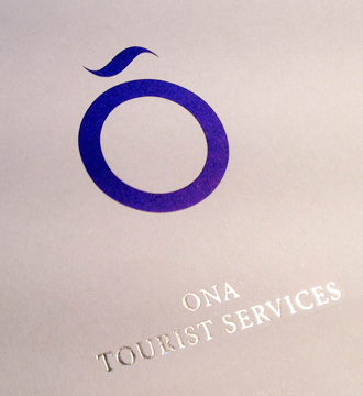 LOGOTYPE<br/>ONA TOURIST SERVICES